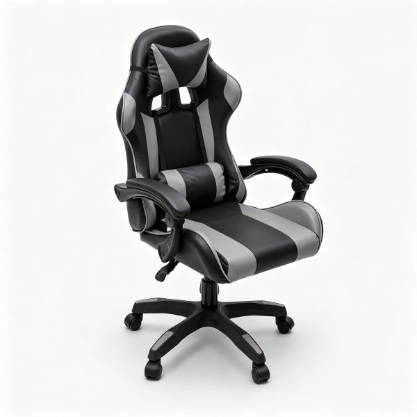 Silla de Oficina con Rueda Gris 73 x 25 x 5