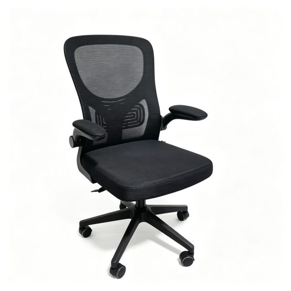 Silla para Oficina con Rueda Negra